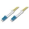Assmann Electronic DIGITUS LWL patchable LC/LC 09/125um singelmode Duplex be halogenų su protokolu geltona 2m