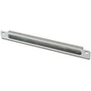 DIGITUS 254 mm (10") kabelių valdymo skydelis 0,5U, spalvotas pilkas RAL 7035, DN-10 ORG-1/2U