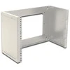 „Digitus 8U“ tvirtinimo prie sienos laikiklis DN-19 PB-8U-SW Juodas, 37,2 x 50,5 x 25 cm