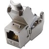 Assmann Electronic DIGITUS Keystone modulis Cat6A RJ45 500 MHz ekranuotas be įrankių