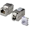 Assmann Electronic DIGITUS Keystone modulis Cat6A RJ45 500 MHz ekranuotas be įrankių