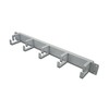 Assmann Electronic DIGITUS kabelių valdymo skydelis 19 colių 1U 5x žiedai 40x60mm pilkas RAL7035