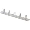 Assmann Electronic DIGITUS kabelių valdymo skydelis 19 colių 1U 5x žiedai 40x60mm pilkas RAL7035