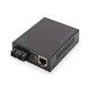 Šakotuvas Digitus Gigabit PoE Singlem.Media RJ45/SC SM PSE šviesolaidinis keitiklis