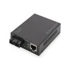 Šakotuvas DIGITUS Gigabit Ethernet PoE+ Media Converter, Multimode | Digitus