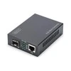Šakotuvas DIGITUS Gigabit Ethernet PoE+ Media Converter, SFP | Digitus