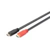 Digitus | Didelės spartos HDMI kabelis su signalo stiprintuvu | DB-330118-100-S | HDMI kištukas (A tipo) | HDMI kištukas (A tipo) | HDMI–HDMI | 10 m