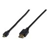 Digitus ASSMANN HDMI 1.4 didelės spartos jungties kabelis 1,0 m, tipas HDMI A/M – Micro HDMI D/M, AK-330115-010-S