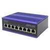 Šakotuvas DIGITUS Switch Ind. 8-Port Gigabit 30W PoE Nevaldoma mėlyna