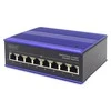 Šakotuvas DIGITUS Switch Ind. 8-Port Gigabit Unmanaged blau