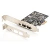 Assmann Electronic DIGITUS IEEE 1394a sąsajos kortelė PCIexpress 3 prievadas 1x int. 2x išorinis Uostai