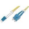 Assmann Electronic DIGITUS LWL patchable LC/SC 09/125um singelmode Duplex be halogenų su protokolu geltona 1m