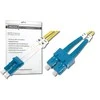 Assmann Electronic DIGITUS LWL patchable LC/SC 09/125um singelmode Duplex be halogenų su protokolu geltona 1m