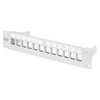 Digitus Patch skydelis 10 "1U 12x lizdas keystone Pilka (DN- 91419)
