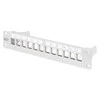 Digitus Patch skydelis 10 "1U 12x lizdas keystone Pilka (DN- 91419)