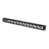 DIGITUS Patchpanel 1HE 24-Port modular geschirmt juodas