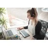 Huawei Assmann Electronic DIGITUS Stereo Office Ausinės On Ear triukšmo mažinimo kabelis 1,95m valdymo blokas USB