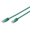 DIGITUS UTP LAN kabelis, pleistras, 2,0 m, žalias, 2xRJ45, DK-1511-020/G