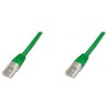 DIGITUS UTP LAN kabelis, pleistras, 3,0 m, žalias, 2xRJ45, DK-1511-030/G