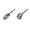 Assmann Electronic Maitinimo kabelis Digitus ASSMANN 10x maitinimo kabelis schuko - C15 juoda 1,8m - AK-440101- 018- S