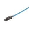 „Digitus CAT 6A“ jungtis, skirta montuoti vietoje, neekranuota AWG 27/7–22/1, vientisa ir suvyta viela, RJ45 | Skaitmenas | DN-93633 | Adapteriai