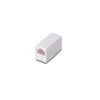 Assmann Electronic ASSMANN CAT 5e modulinė mova neekranuota RJ45 iki RJ45 spalvos baltas