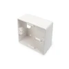 Digitus Paviršiaus montuojama dėžutė 80x80mm rėmui DN-93802