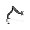 „Assmann Electronic DIGITUS DA-90394“ vienos dujinės spyruoklės monitoriaus spaustuko laikiklis 17–32 colių maks. 9kg. juodas