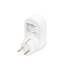 Ednet DIGITUS Universal USB-C Plug-in Charger with USB-A and Integrated Socket, DA-70616
