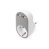 „Digitus“ universalus USB įkroviklis su 2 x USB-A lizdais ir integruotu lizdu | DA-70617
