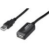 Assmann Electronic DIGITUS USB 2.0 kartotuvo kabelis, 15m USB A vyriškas / A moteriškas