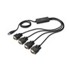 Assmann Electronic DIGITUS USB 2.0 iki RS232x4 kabelis 1,5 M mikroschemų rinkinys FT2232H