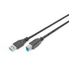 Assmann Electronic Kabelis USB Digitus USB-A - USB-B 1.8 m Juodas (AK-300115-018-S)