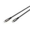 Kabelis USB Digitus USB-C - USB-C 3 m Juodas (DB-300443-030-S)