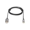 Digitus | USB Type-C to HDMI Adapteris | DA-70821 | Juodas | USB Type-C | 1.8 m