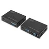 „Assmann Electronic DIGITUS DS-51201“ KVM ilgintuvas, USB, 1 vietinis + 1 nuotolinis, iki 200M CAT5 UTP, raiška 1920x1080, 60Hz