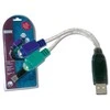 Assmann Electronic DIGITUS USB į PS2 adapteris USB A/M prie 2x Mini-DIN 6/F