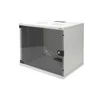 Assmann Electronic Assmann elektroninė DIGITUS sieninė spinta 19 colių 9HE RAL 7035 pilkas nemontuojamas be padėklo įsk. 8xsrews
