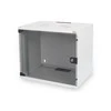 Assmann Electronic Assmann elektroninė DIGITUS sieninė spinta 19 colių 7HE RAL 7035 pilkas nemontuojamas H360mm x B520mm x T400mm be padėklo įsk. 8xsrews