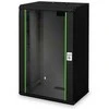 DIGITUS Wandgehuse Unique 20HE 998x600x450mm juodas (Speditionsversand)
