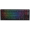 Ducky One 3 Classic Juodas/Baltas TKL Klaviatūra žaidimams, RGB LED - MX-Brown