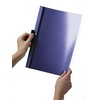Durable 220057 - Conventional file folder - A4 - PVC - Anthracite - Gray - Matt - Portrait