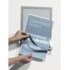 Plakatas Durable Lipnus informacijos rėmelis A4 sidabro 2 vienetų (4872 -23)