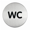 Plakatas Ženklas DURABLE WC, 83 mm