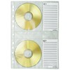 Durable KOSZULKA ZAWIESZKOWA NA CD POCZWÓRNA Z WYŚCIÓŁKĄ OCHRONNĄ 5szt.