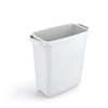 Šiukšliadėžė DURABLE Durabin, be dangčio, 60 L, balta sp.