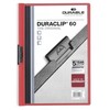 Durable Spaudžiamoji darbinė knyga A4 / 60 puslapių Raudona