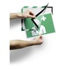 Plakatas Durable DURAFRAME, A4, Žalia, Balta, Portretas/Greičias, 236 mm, 323 mm