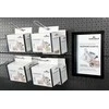 Magnetinis rėmelis Durable DURAFRAME A5, juodos spalvos