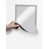 Durable DURAFRAME A4 magnetinis rėmelis, sidabrinis, 5 vnt (DUR880)